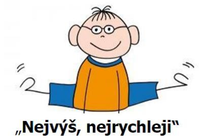„Nejvýš, nejrychleji“- okresní kolo