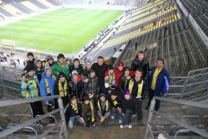 Tým SK Sigma U 14 na soustředění v Německu